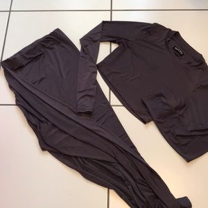 two piece set with skirt